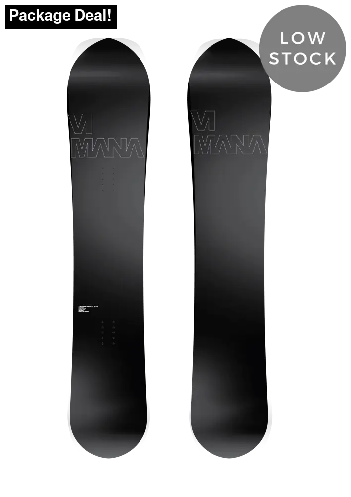 The Continental Mtn V4 Package Snowboard