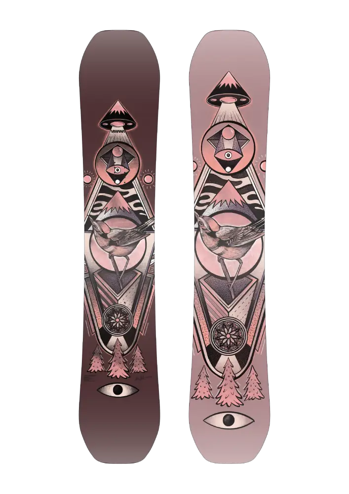 The Ennitime Twin 2025 Snowboard