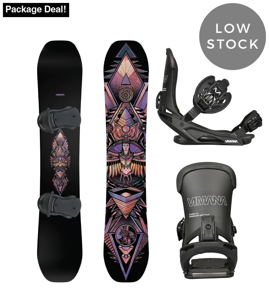 The Meta 2025 Package Black / 158Cm Medium(39-43) Snowboard