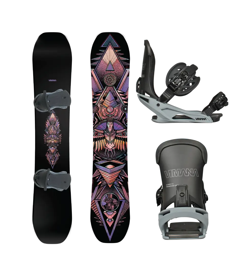 The Meta 2025 Package Blue / 158Cm Medium(39-43) Snowboard