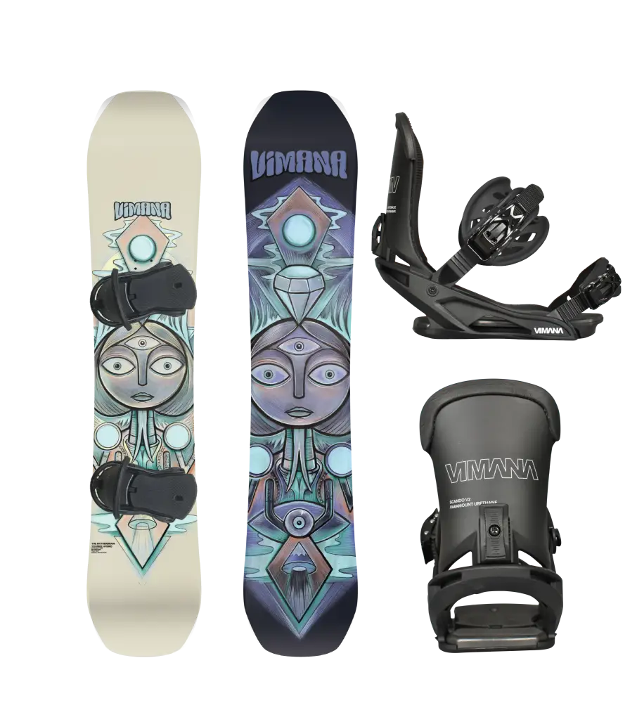 The Motherbrain 2025 Package Black / 155W Medium(39-43) Snowboard