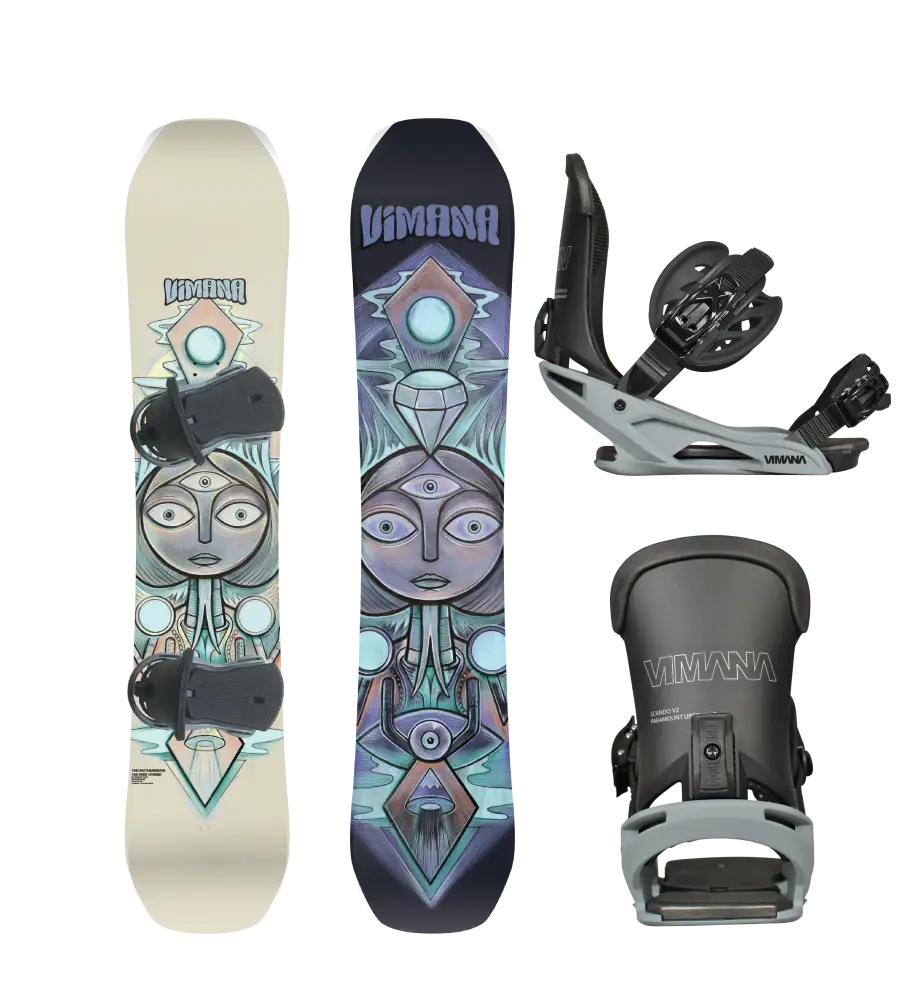 The Motherbrain 2025 Package Blue / 155W Medium(39-43) Snowboard