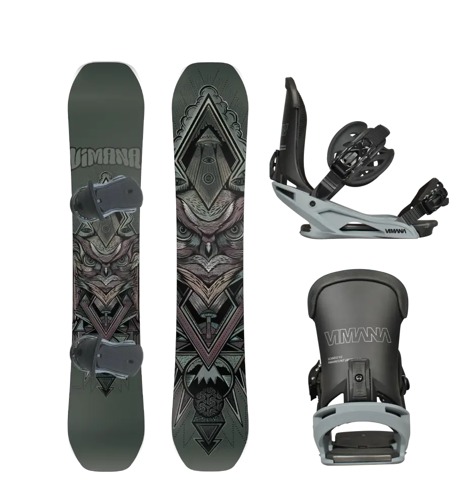 The Vufo 2025 Package Blue / 154Cm Medium(39-43) Snowboard