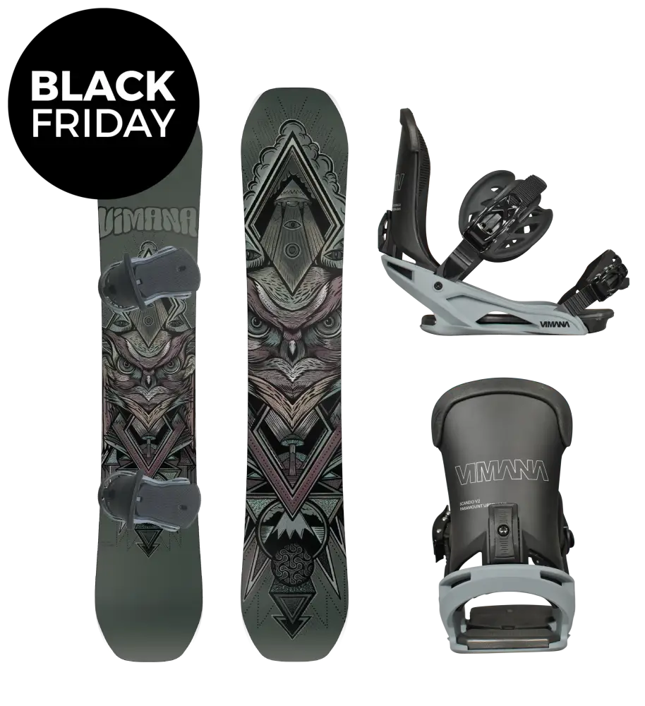 The Vufo 2025 Package Blue / 154Cm Medium(39-43) Snowboard