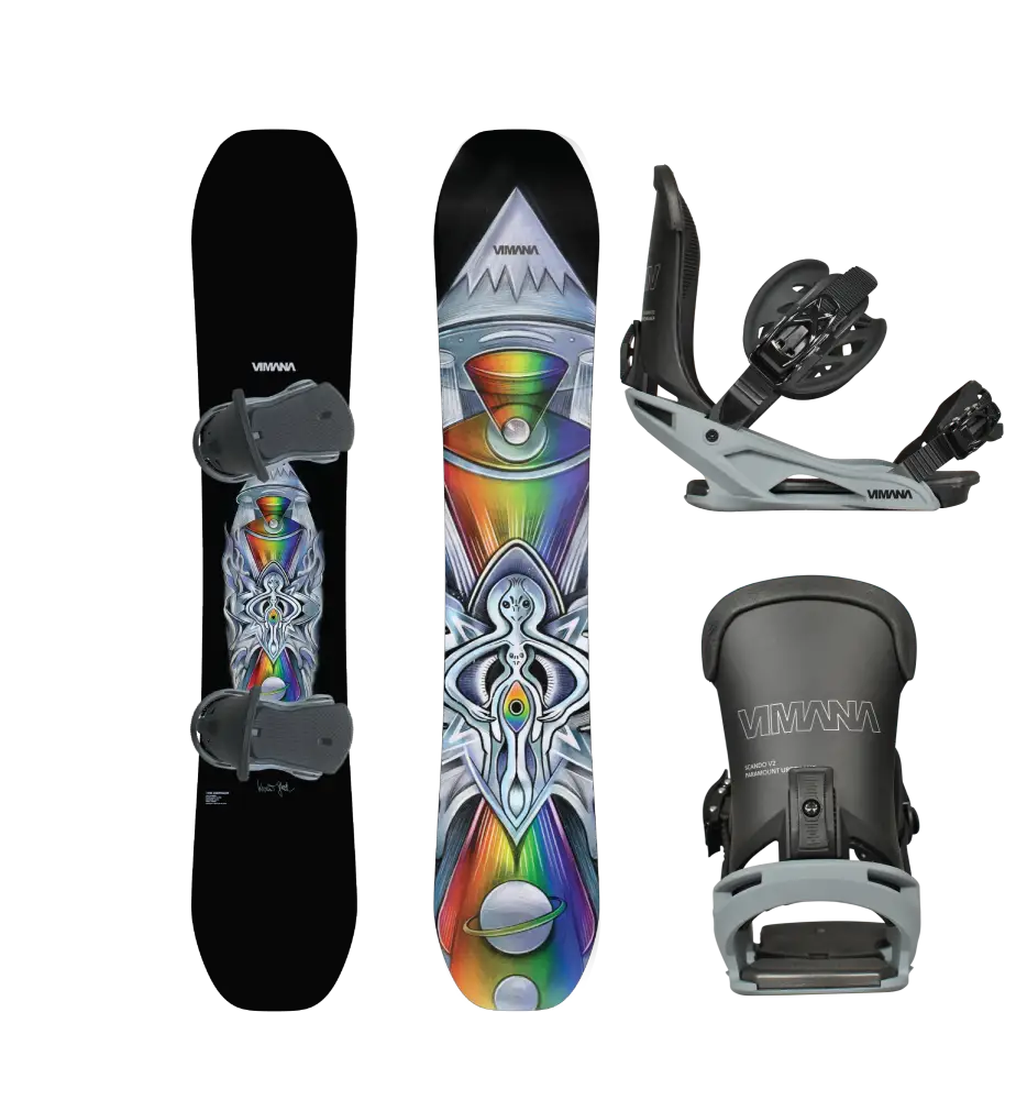 The Wernair 2025 Package Blue / 158Cm Medium(39-43) Snowboard