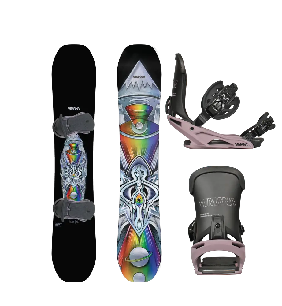 The Wernair 2025 Package Purple / 158Cm Medium(39-43) Snowboard