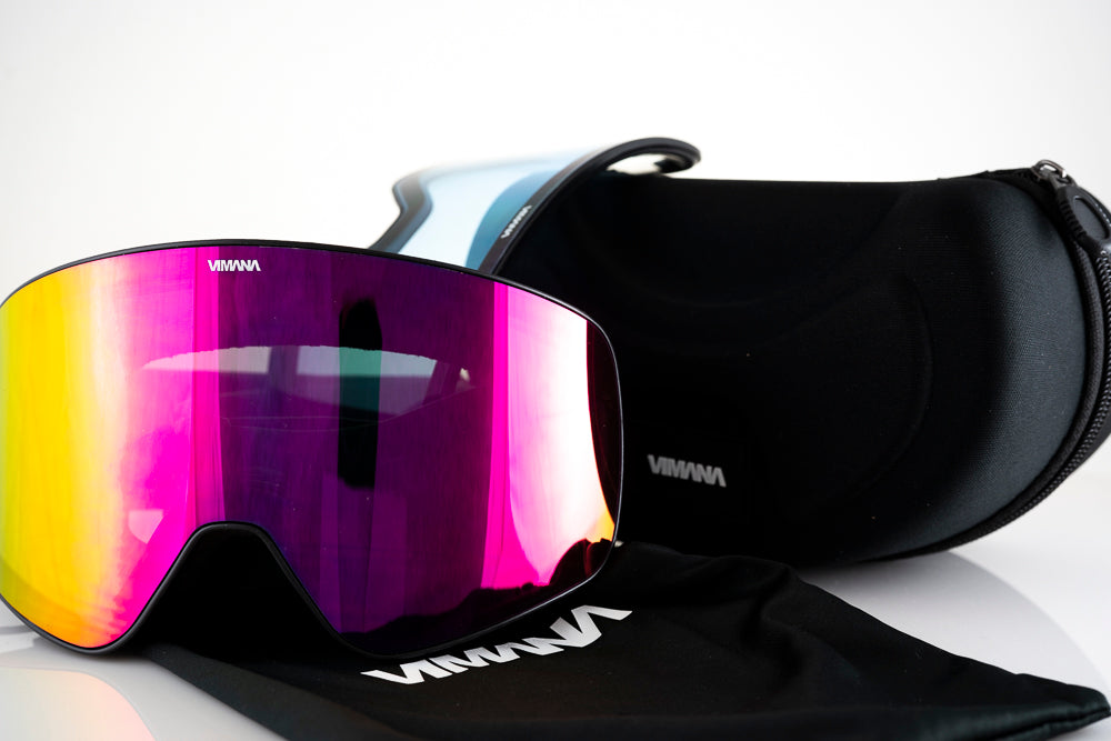 The Anja XL Black Snowboard Goggle